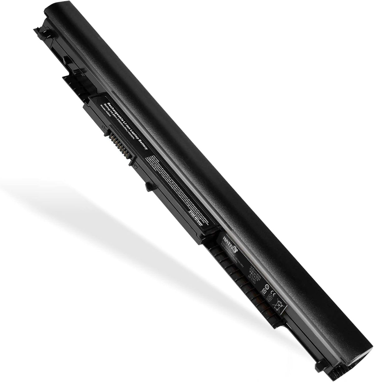 Wefly HS03 replacement laptop battery front view high capacity power pack