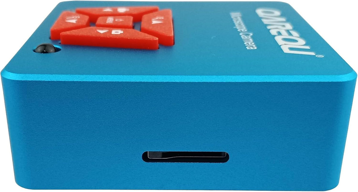 QAREQU microscope camera control buttons and keypad layout