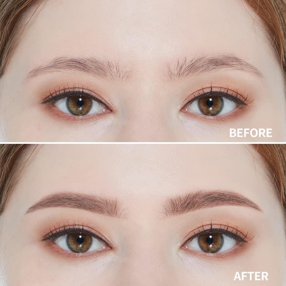 Etude natural daily brow pencil built in spoolie brush