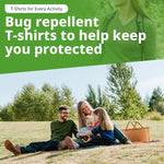 Close up of Insect Shield Field Shirt showing chest pockets and fabric texture