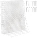 POMEAT 15 PCS Cat Scat Mat with Spikes 16 x 12'' Cat Deterrent Outdoor Scat Mats for Cats and Dogs Cat Spikes for Garden Fence Indoor Furniture Cat Deterrent Mat with 10 Staples - Image 9