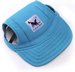 Leconpet Baseball Caps Hats with Neck Strap Adjustable Comfortable Ear Holes for Small Medium and Large Dogs in Outdoor Sun Protection (M, Colour Flower) - Image 11