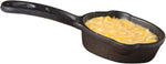 Tablecraft cast iron mini round skillet front view