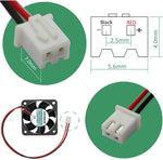 ANVISION DC cooling fan wire length perspective
