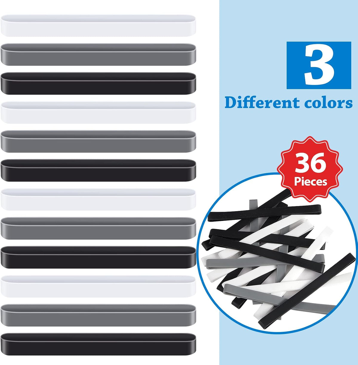 Fabbay elastic bands demonstrating flexibility and stretch capacity