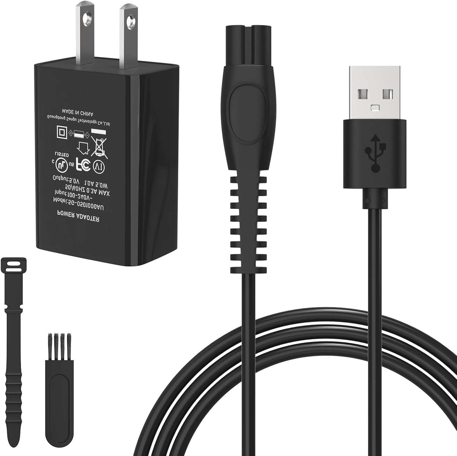 Goldfox 5V replacement charger for Philips Norelco OneBlade front view