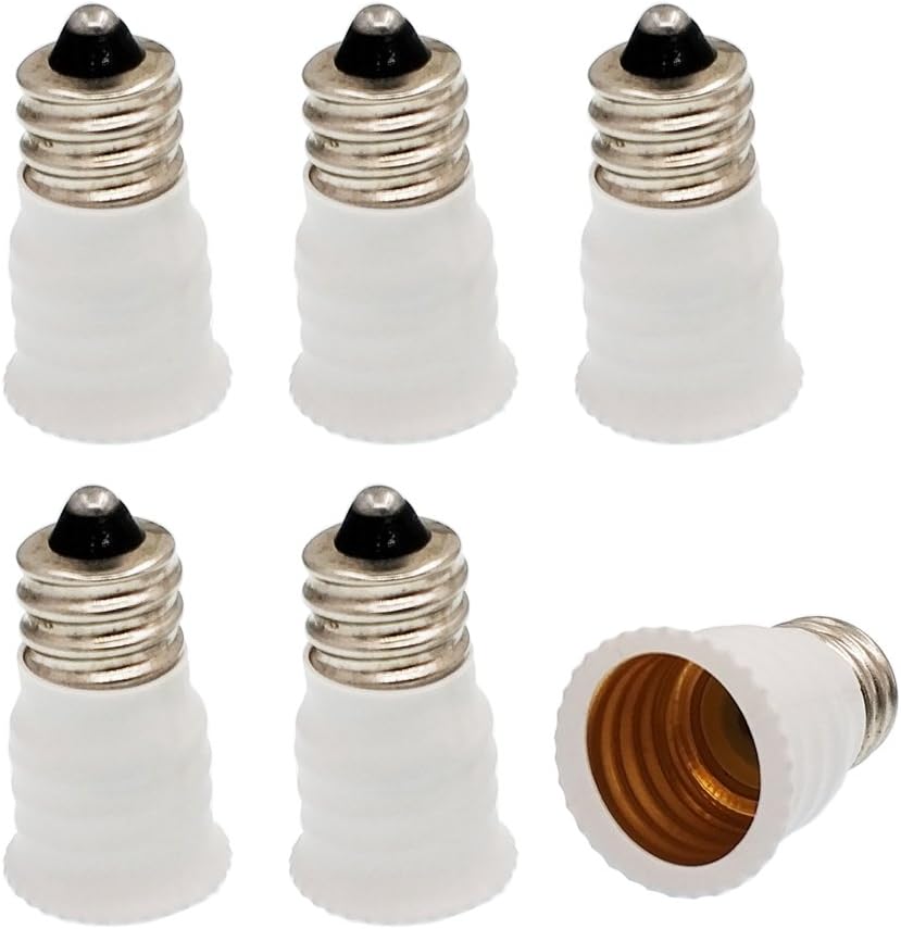 E-Simpo E12 to E14 lamp socket adapter front view