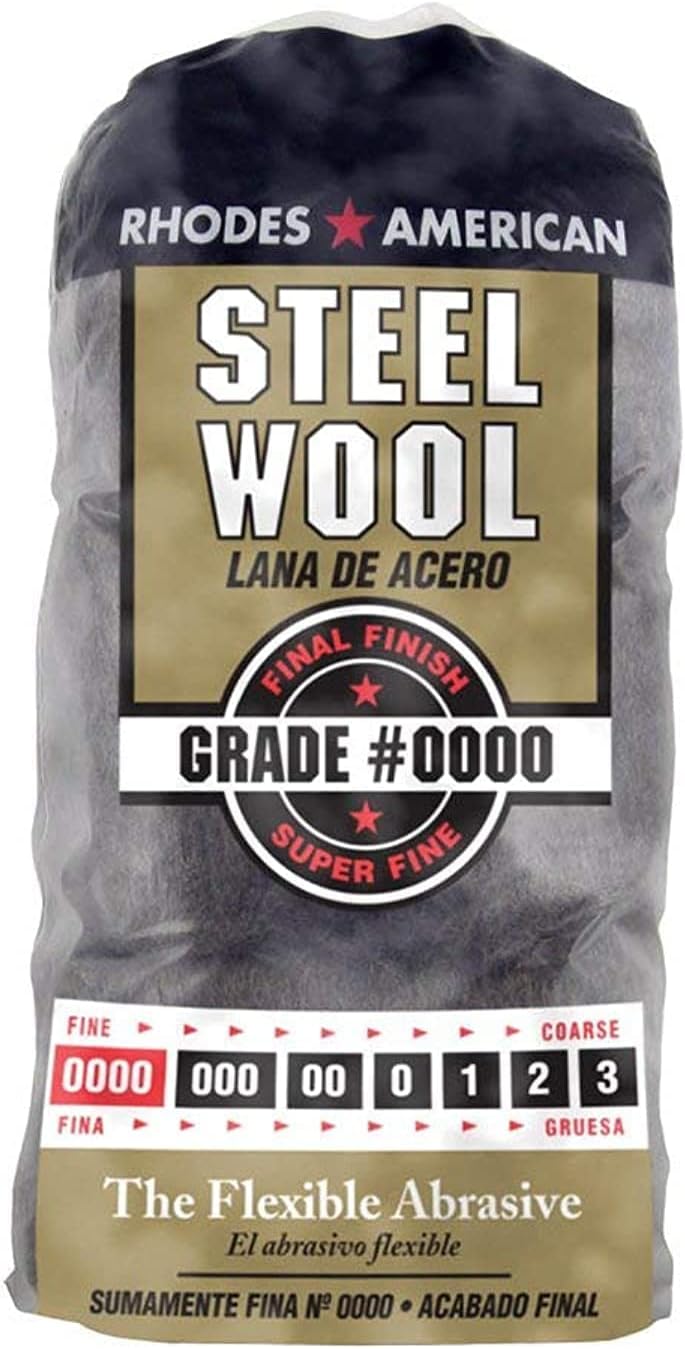 Homax super fine steel wool pads front view