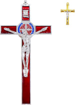 Rnuie Jesus crucifix back structure and mounting detail