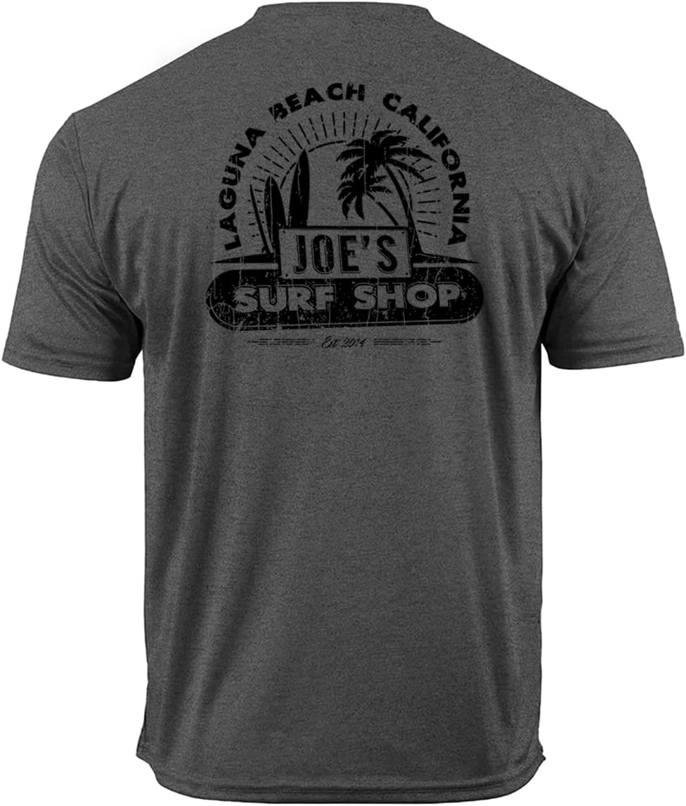 JOES SURF SHOP Moisture Wicking Graphic Workout Shirt in Regular, Big & Tall - Image 15