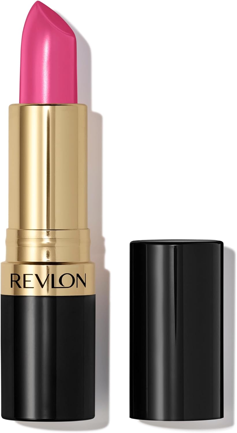 Revlon Super Lustrous Lipstick Pink Promise front view tube
