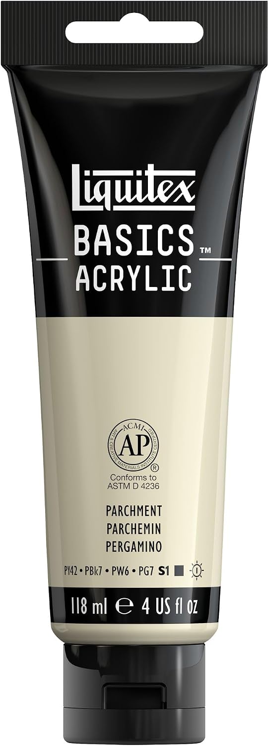 Liquitex BASICS Acrylic Paint, 946ml (32-oz) Jar, Titanium White - Image 9