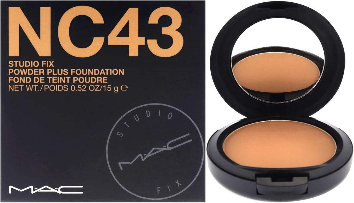 MAC Studio Fix Powder Plus Foundation NW30 front view compact