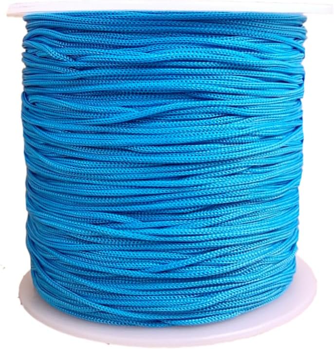 150 Yards 0.5mm Nylon Beading Cord Braided Nylon Thread String for Chinese Knotting, Bracelet, Necklace, Macram, Jewelry Making,Sewing (Royal Blue) - Image 12