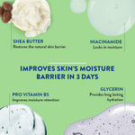 Cetaphil hydrating lotion tube back label ingredients detail