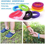 Child wearing waterproof BuggyBands mosquito repellent bracelet