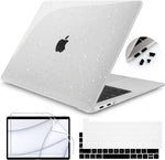 Teryeefi Case Cover for MacBook Pro 13 Inch 2022 2021 2020 2019 2018 2017 2016 Release A2338 M2 M1 A2289 A2251 A2159 A1989 A1706, Frosted Hard Shell +Keyboard Cover Skin + Screen Protector, Chalk Pink - Image 9