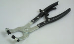 Lisle 17100 flat band hose clamp plier front view specialty tool