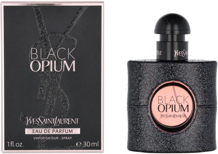 Yves Saint Laurent Black Opium Eau De Parfum Spray for Women, 1 Ounce - Image 1