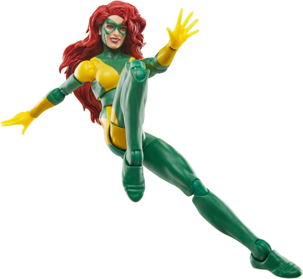 Marvel Legends Jean Grey X-Factor action figure in retro packaging