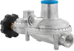 Camco Horizontal Two Stage Propane Regulator - Compatible with 20 lb or 30 lb Propane Tanks with ACME Threads - 1/4-inch Female NPT inlet and 3/8-inch Female NPT outlet (59323) - Image 9