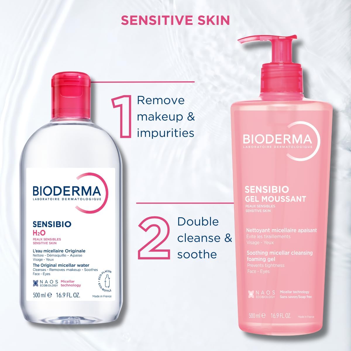 USA imported Bioderma skincare micellar water
