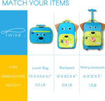 Twise school lunch bag back mesh pocket