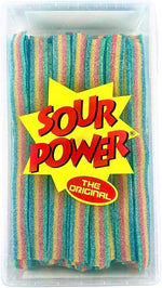 Sour Power Strawberry Candy Belts, 2.5 lb Bulk Tub Resealable, Vegan Strawberry Sour Belts Candy Since 1985, Soft Chewy Sweet Tart, Non-GMO Gelatin Free, Bubble Wrapped and Boxed for Shipping - Image 15