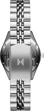 MVMT Rise Mini stainless steel link bracelet close up