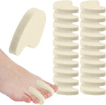20 Pack Large Foam Toe Spacers Toe Separators for Women Men Relieves Corns Pain From Bunions Toe Overlap Hammer Toe Relief Friction - Image 1