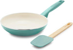 GreenPan Rio Advanced 8" Frying Pan Skillet, Ceramic Nonstick PFAS-Free, Induction Ready, Dishwasher and Oven Safe, Black - Image 13