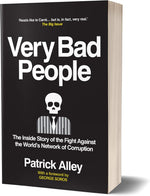 Patrick Alley Very Bad People Book Spine and Pages Details