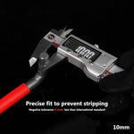 Demonstration of 25-degree ball end tilt on Facoow hex key