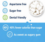 DC24 Daily Care vegan and gluten free xylitol gum packaging details