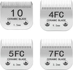 TRAH 3-3/4FC Blade Dog Grooming Clipper Replacement Blades Compatible with Andis Dog Clippers,Most A5, Wahl KM Series Clippers,Detachable Ceramic Blade,Size-3-3/4FC, 1/2-Inch Cut Length (13mm) Silver - Image 13