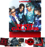 LNGSHOT SHOT CALLERS 1st EP Album Standard Version front view showcasing the official Korean edition box sleeve packaging