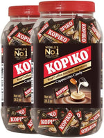 Kopiko Coffee Candy 800g jar side profile