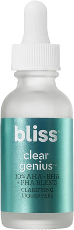 Bliss Clear Genius Clarifying Overnight Liquid Peel imported beauty product