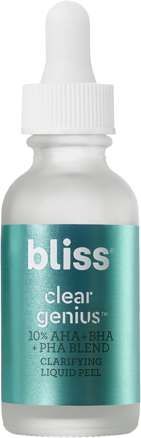 Bliss Clear Genius Clarifying Overnight Liquid Peel imported beauty product
