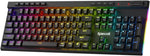 Redragon K580 Wired RGB Mechanical Gaming Keyboard, Macro Key & Media Wheel | 5 On-Board Keybinding Buttons for MMO MOBA Games, Dedicated Media Controls, Classic Tactile Blue Switch for Hype Typing Feel - Image 11
