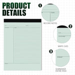 PerKoop lined paper notebooks multicolor pack overview