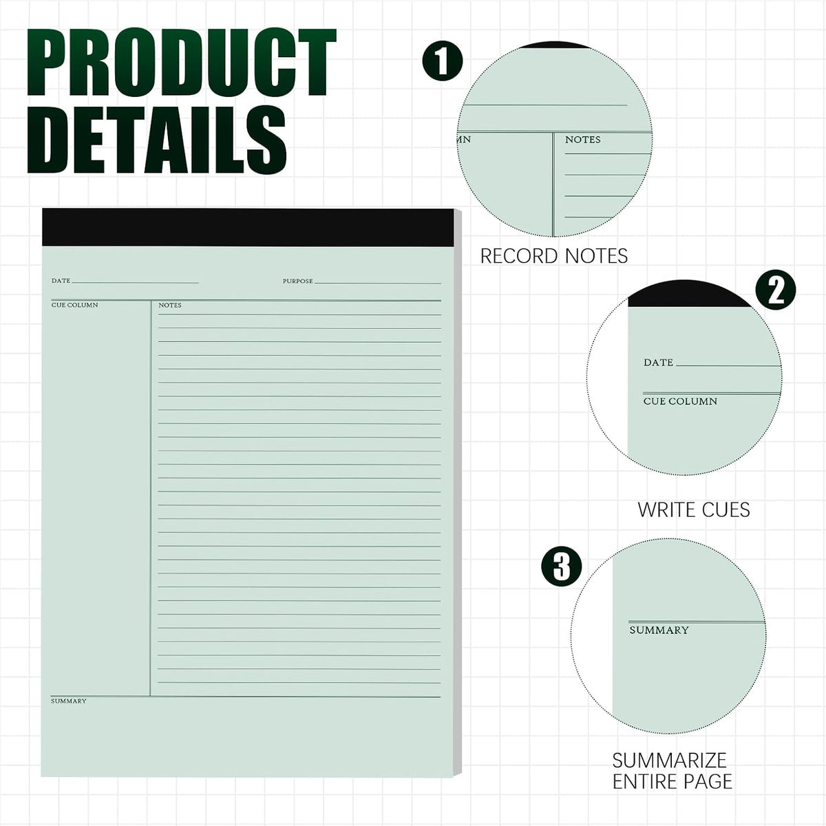 PerKoop lined paper notebooks multicolor pack overview