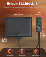 Pawfly graphene core heat pad packaging display