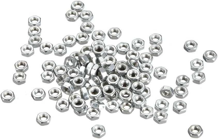 Uxcell metric coarse thread hex nuts in packaging