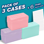 H4D pastel card box organizer open view