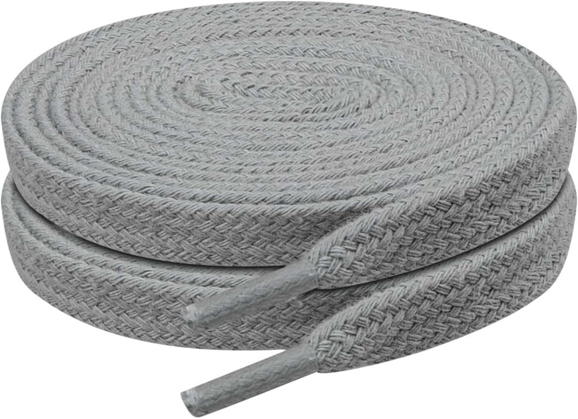 Full length view of Endoto cotton shoe strings