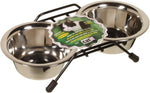 Catit Stainless Steel Double Cat Diner - Image 1