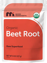Micro Ingredients Organic Beet Root Powder, 2lb (32 oz) | Nitric Oxide Supplement, Water Soluble, Highly Concentrated Raw Beet Supplement, Superfood Drink Mix, Non-GMO, Plant Based - Image 10