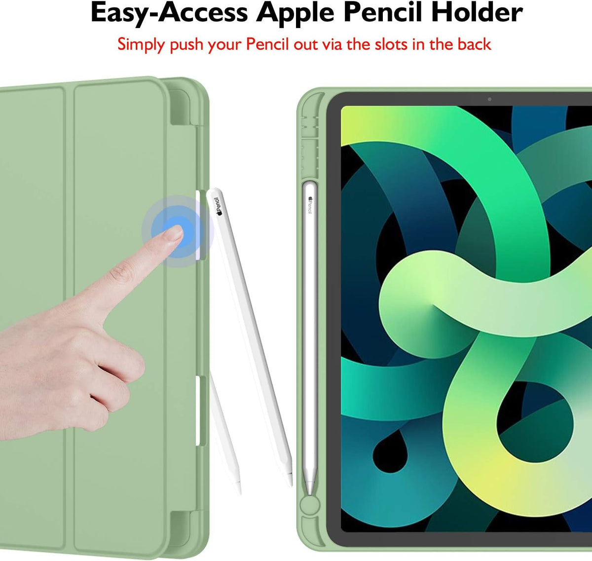 iMieet iPad case side charging compatibility view