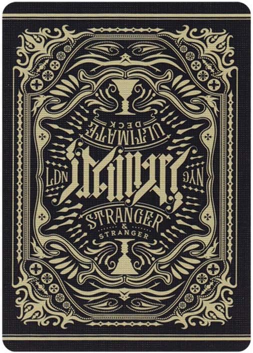 The Lord Of The Magic Ultimate Deck side typography and embossed foil details.